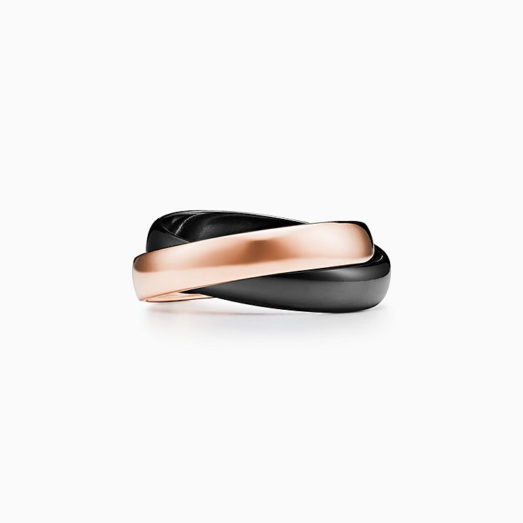 tiffany black titanium ring