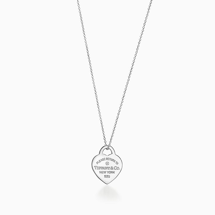 tiffany charm necklace