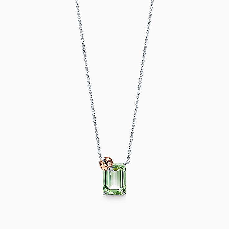 tiffany and co birthstone necklace