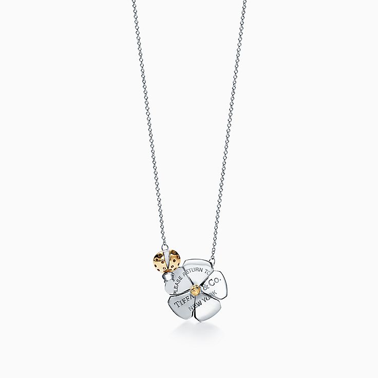 tiffany and co love bug necklace