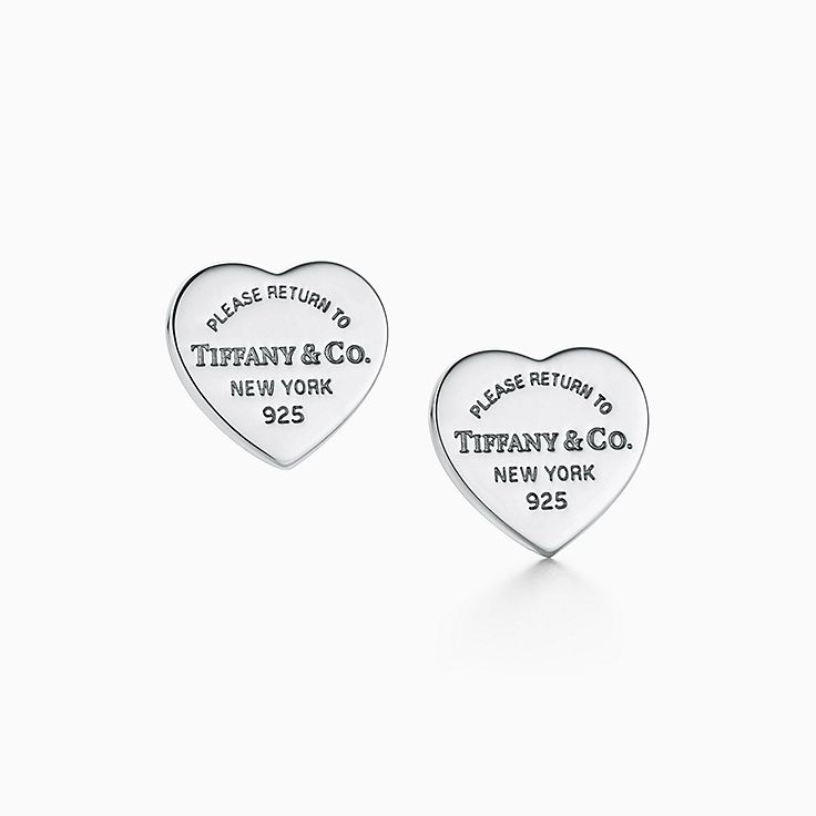 Return to Tiffany™:Heart Tag Stud Earrings