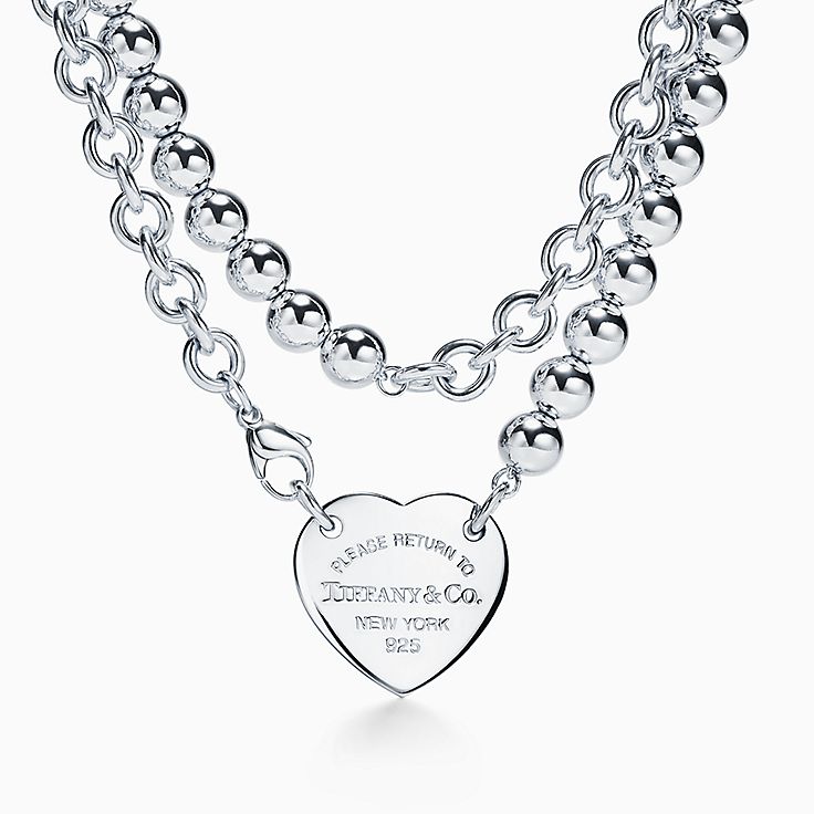 Tiffany & Co. Sterling Silver Three Heart Pendant