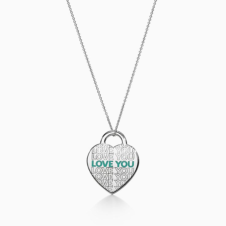 Large Padlock Necklace for Women Couples Gift for Her Back 