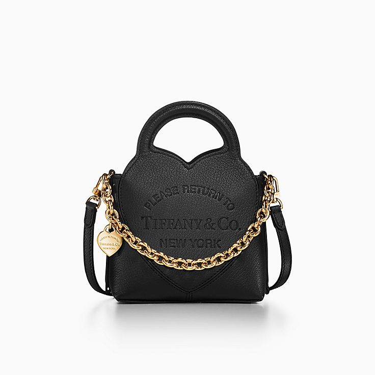 Tiffany & Co. XL Color Block Tote Crossbody Leather Bag (Box