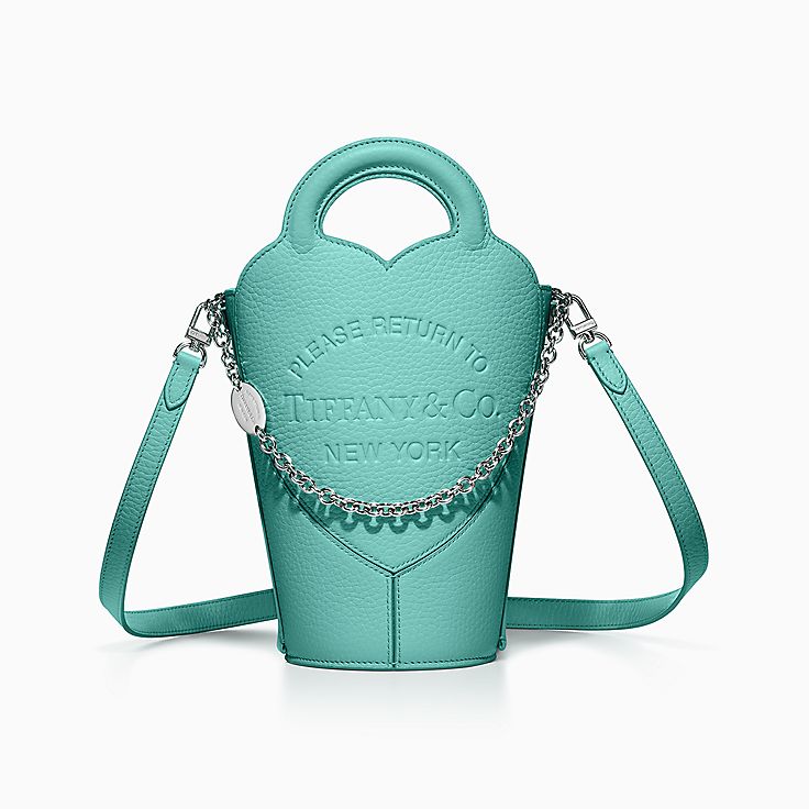 Handbag charm in sterling silver with Tiffany Blue® enamel finish. | Tiffany  & Co.