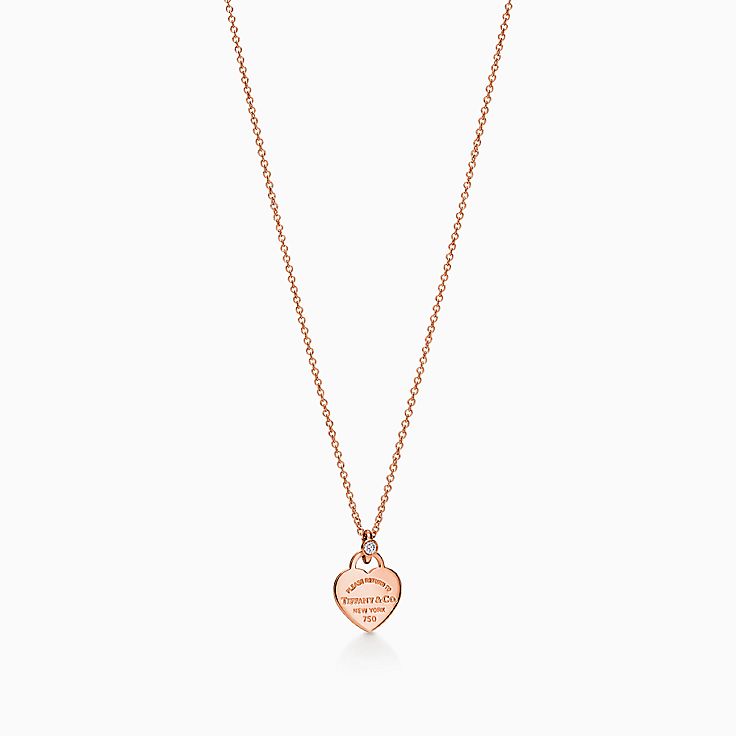 Return to Tiffany™:Mini Heart Tag Pendant