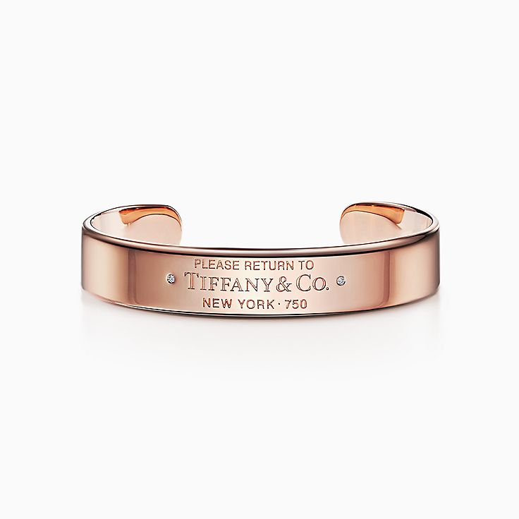 Tiffany t pink gold bracelet Tiffany & Co Gold in Pink gold - 24819259