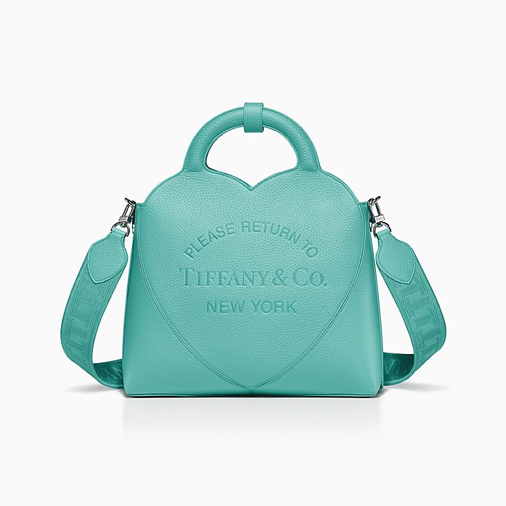 Tiffany & Co. Leather Open Top Tote on SALE
