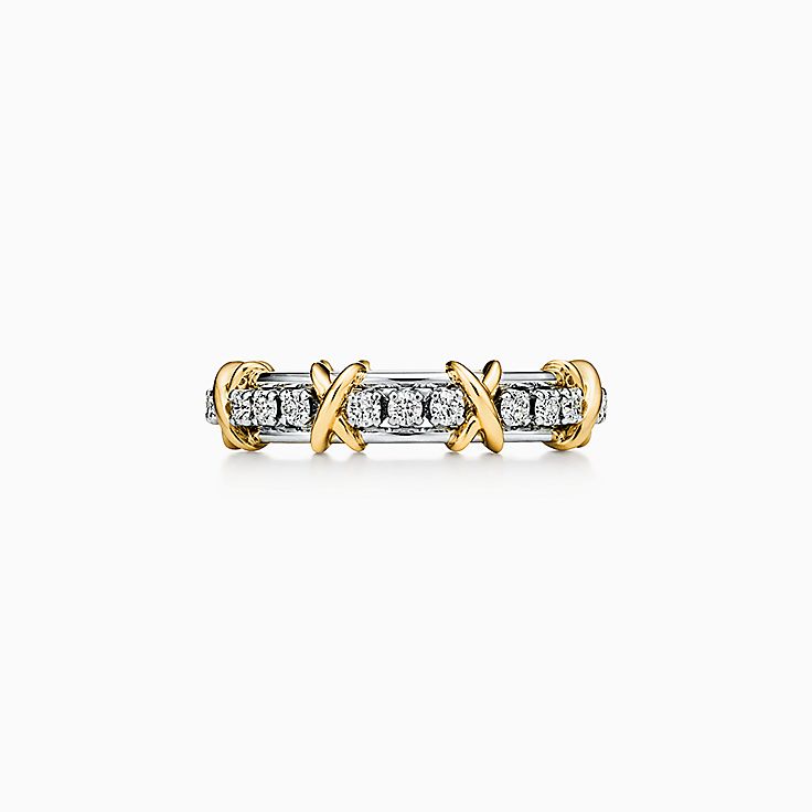 Sixteen Stone by Tiffany:Narrow Ring
