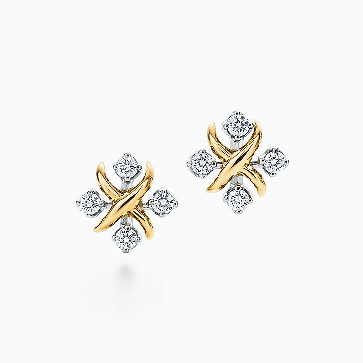 Sixteen&nbsp;Stone par Tiffany&nbsp;&&nbsp;Co.:Boucles d’oreille