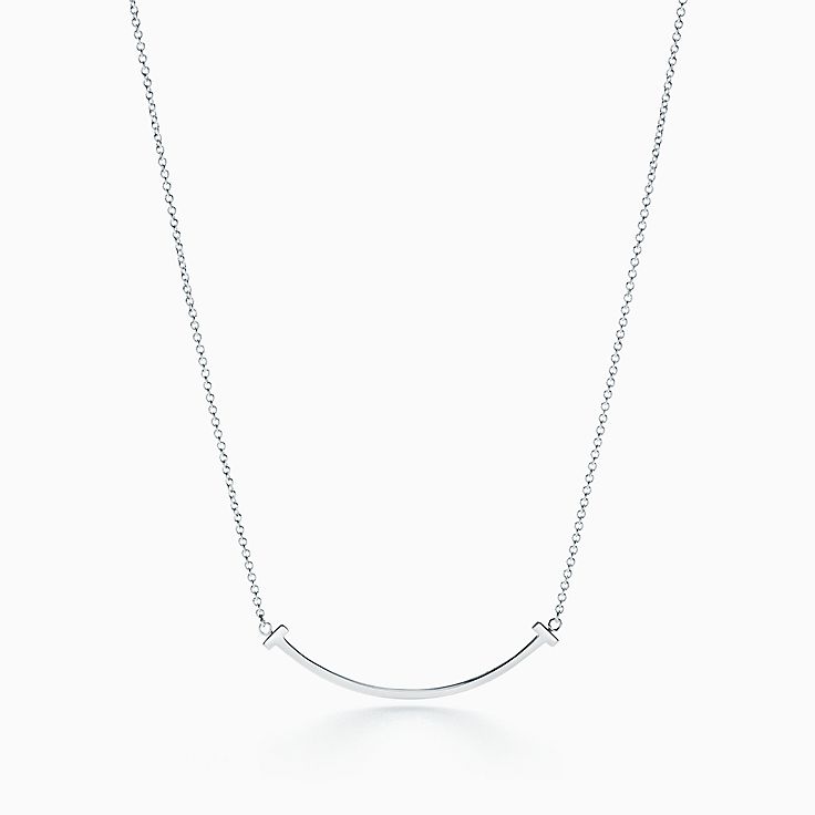 ティファニー T ネックレス&ペンダント ホワイト ゴールド | Tiffany & Co.