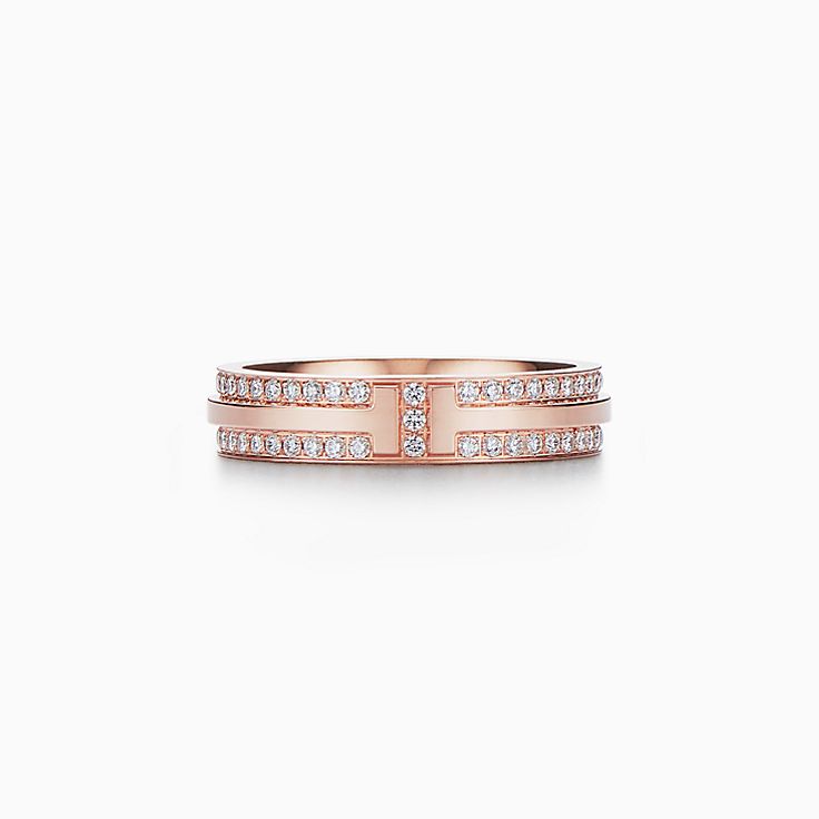 レディース 結婚指輪 ローズ ゴールド | Tiffany & Co.