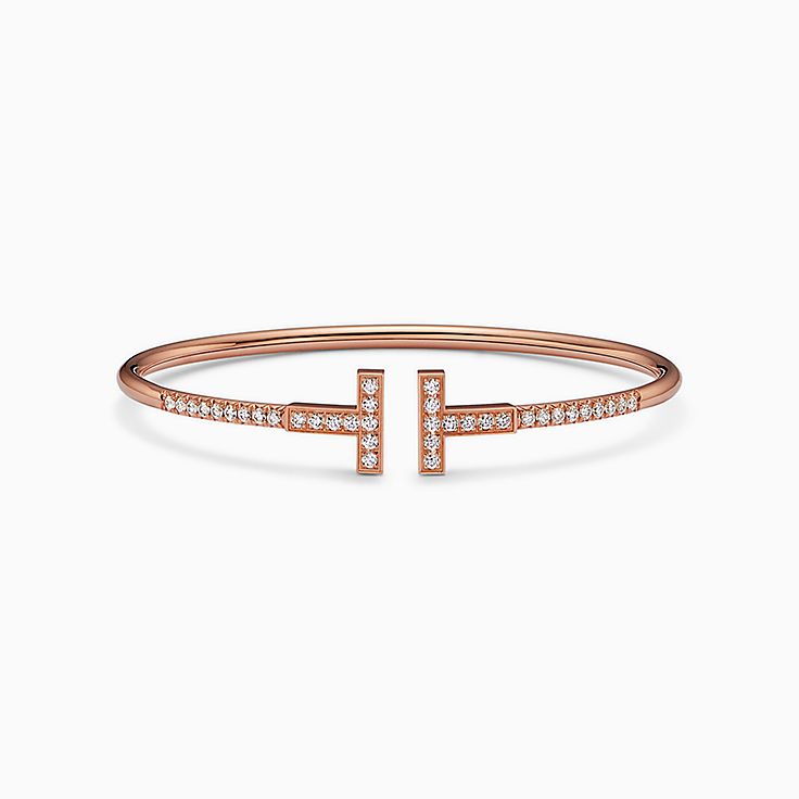 カフ ブレスレット ローズ ゴールド | Tiffany & Co