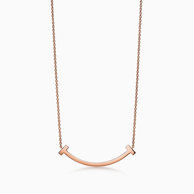 ティファニー T ネックレス&ペンダント ローズ ゴールド | Tiffany & Co.