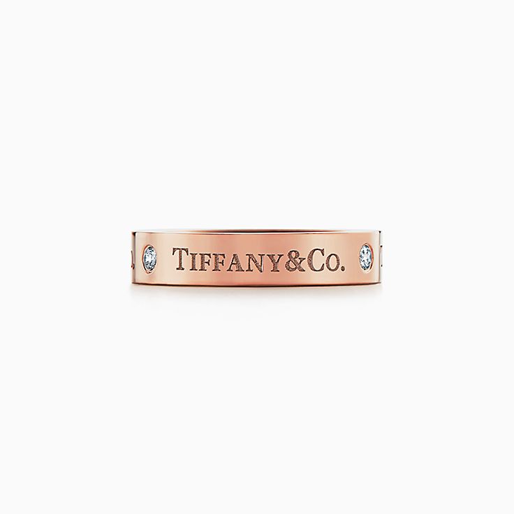 結婚指輪 ローズ ゴールド | Tiffany & Co.