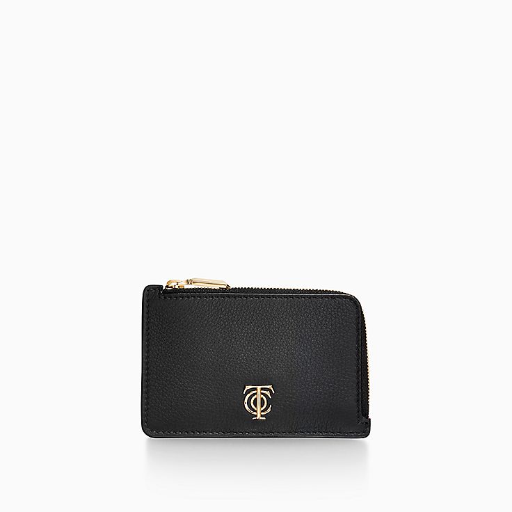 T&CO. Zip Card Case in Black Leather | Tiffany & Co. US T&CO. Zip Card Case in Black Leather | Tiffany & Co. US