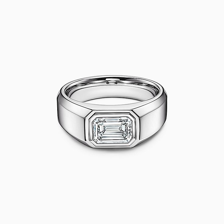 The Charles Tiffany Setting:Men's Engagement Ring