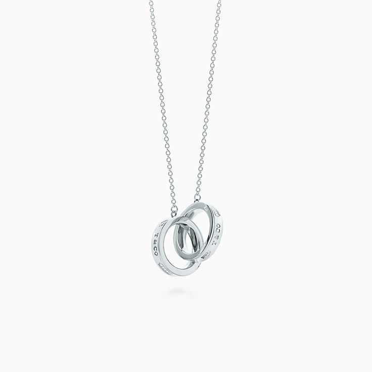 Tiffany 1837™:鎖環圓圈 鏈墜