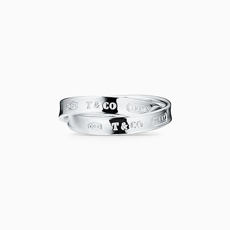 Tiffany and co 750 on sale ring