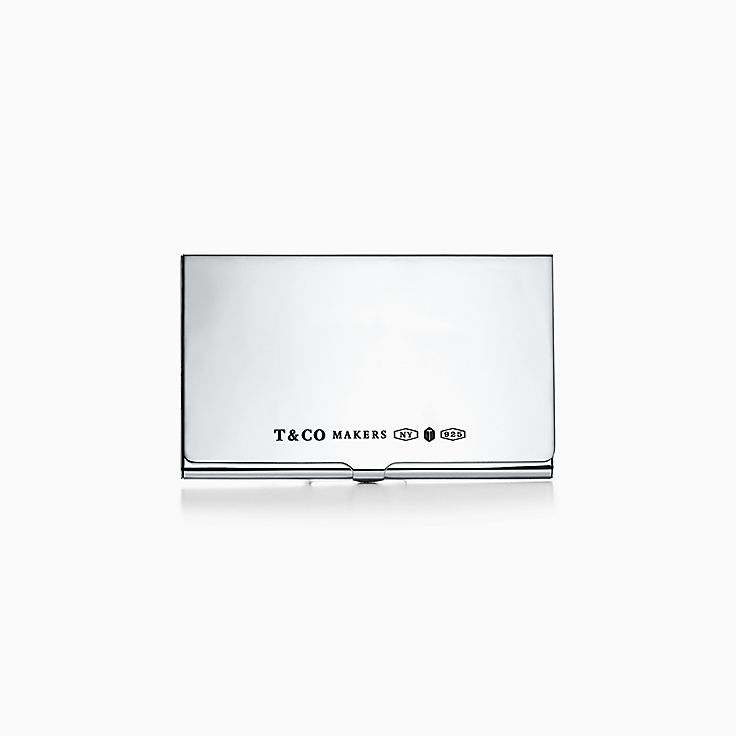 Tiffany 1837™:Makers tarjetero en plata fina