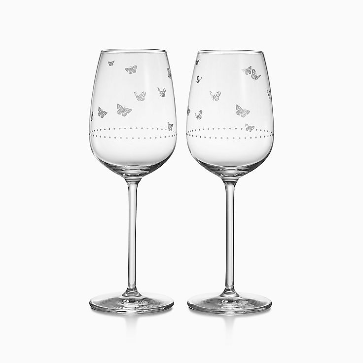 mr and mrs champagne flutes tiffany