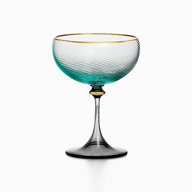 Tiffany Blue Link:Champagne Glass