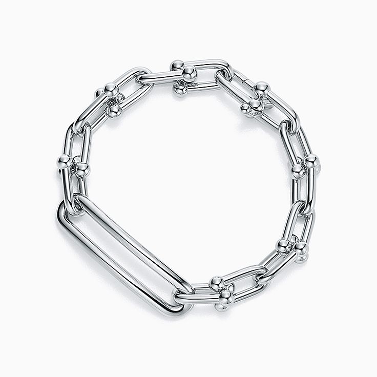 tiffany silver link bracelet