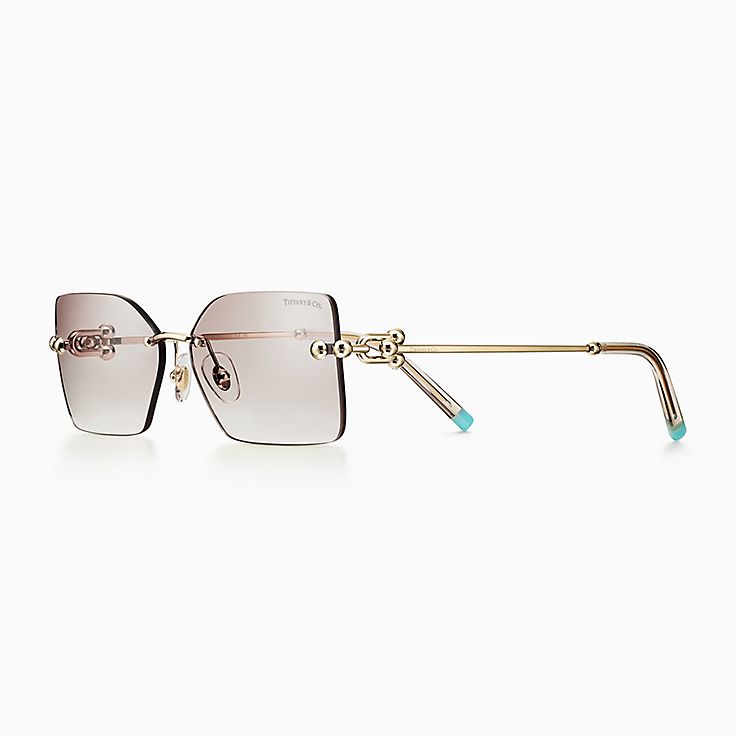 Tiffany & Co Brillengestell in Pink Damen Accessoires Sonnenbrillen 