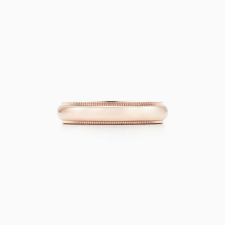 Tiffany Classic™ Women's Rose Gold Wedding Bands | Tiffany & Co.