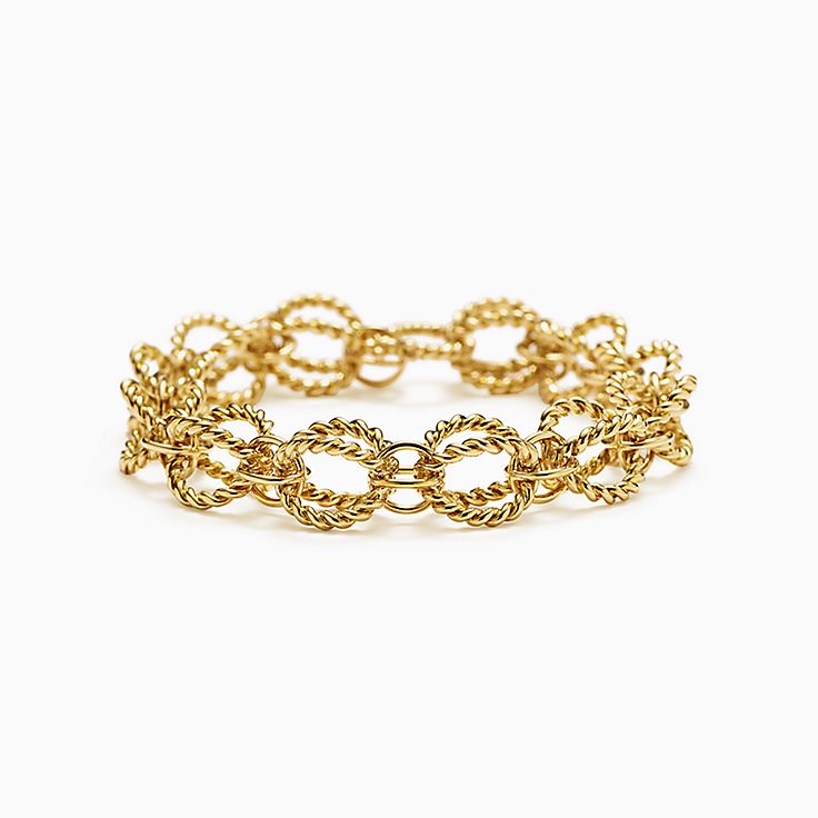 Tiffany & Co. Schlumberger Circle Rope bracelet in 18k gold