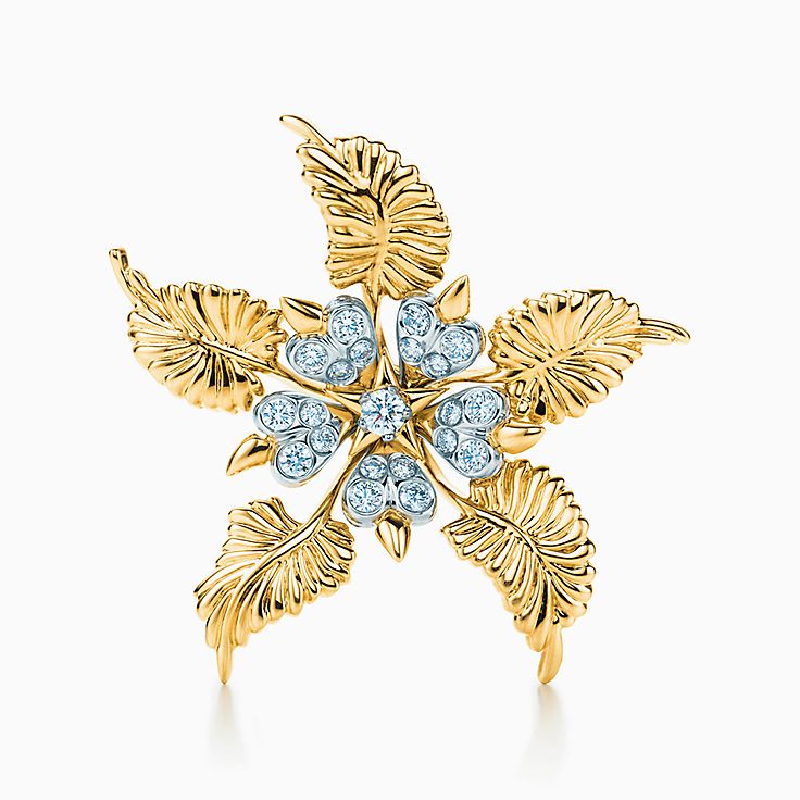 Tiffany & Co. Schlumberger:Floral Leaves Clip