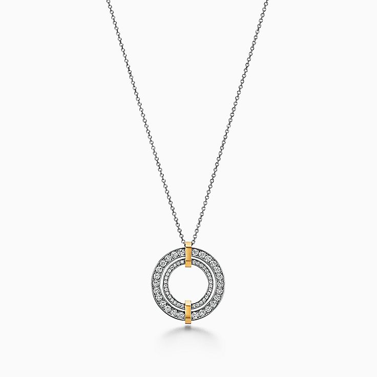 Circle of Life Round Diamond Pendant 10K White Gold 0.50 CTW 0.75