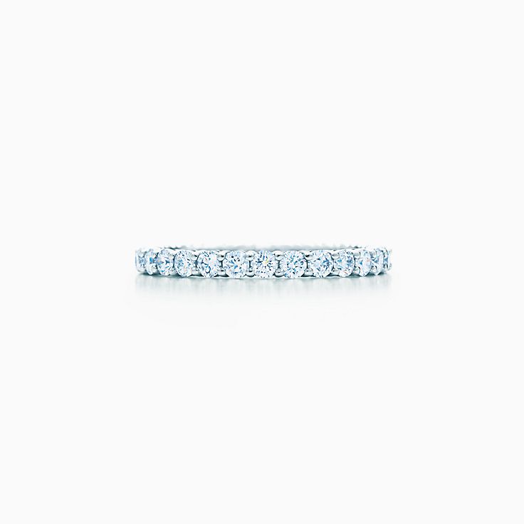 tiffany diamond eternity band rings