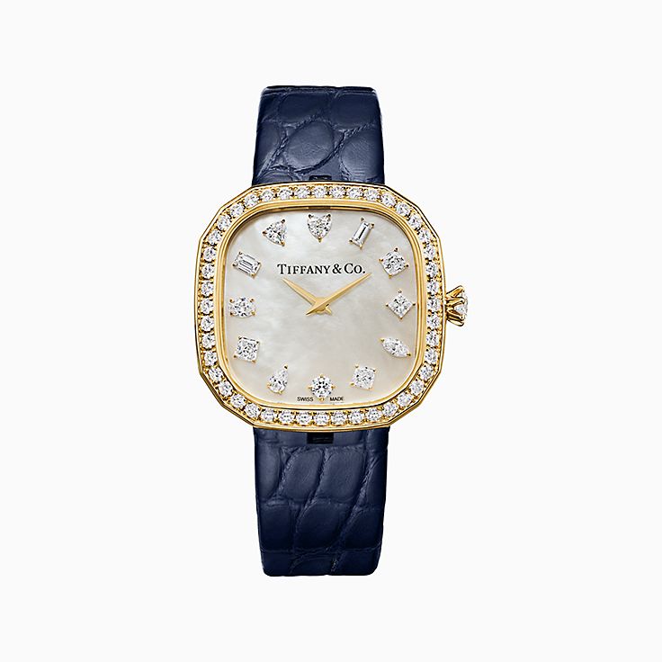 Tiffany Eternity:28 mm Cushion Shaped Watch