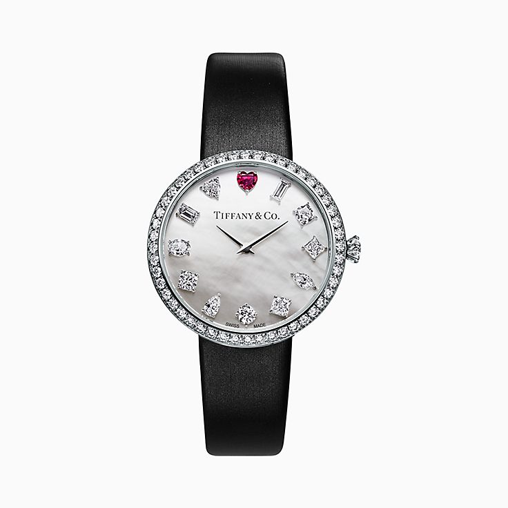 White discount female watch