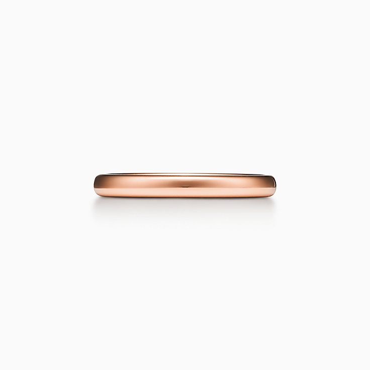 Anillos para hombre Tiffany Forever en Oro Rosa Tiffany Co