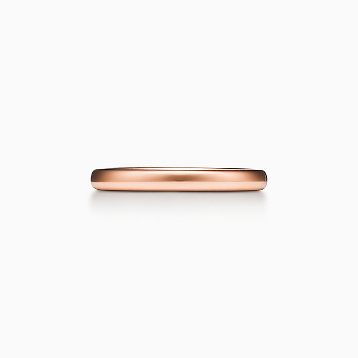 Tiffany Era Scarf Ring in Rose Gold-plated Metal