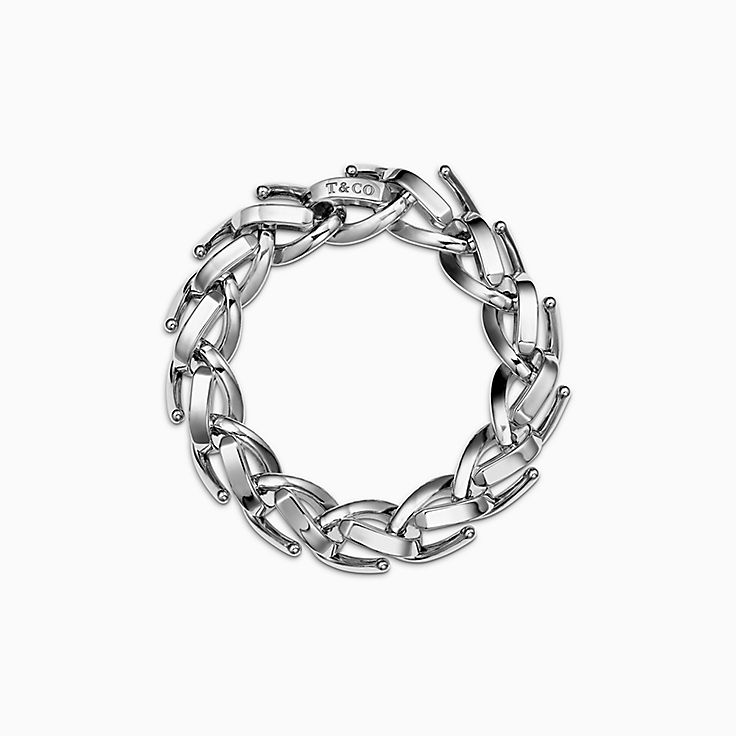 Tiffany t deals link bracelet