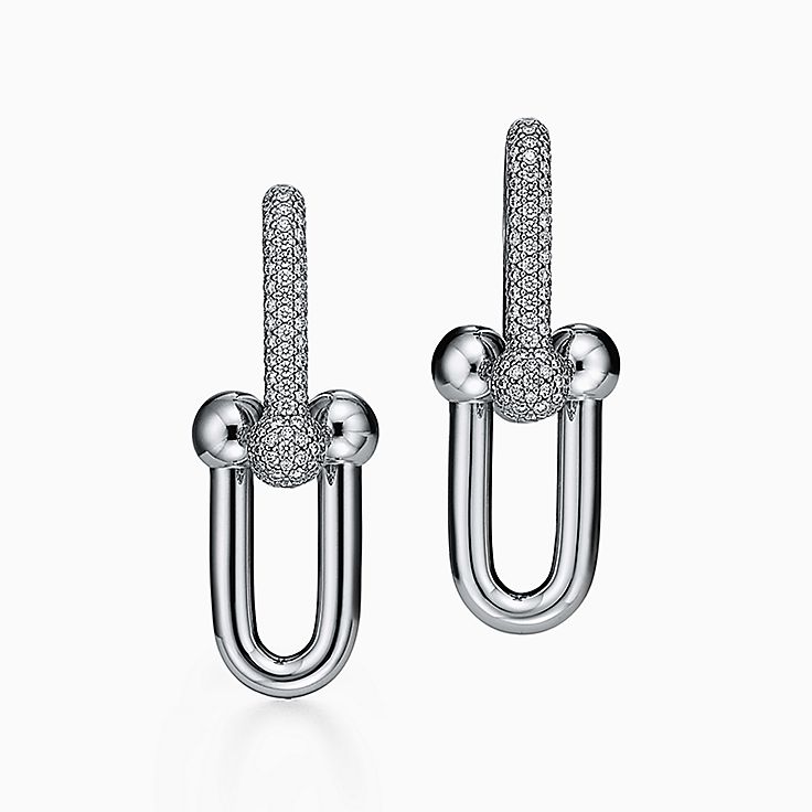 Tiffany HardWear:Aretes de eslabones grandes