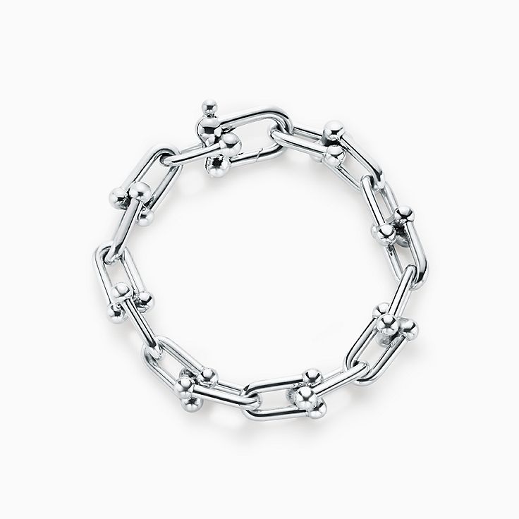 Tiffany 1837 Makers Chain Necklace in Sterling Silver and 18K Gold, 24