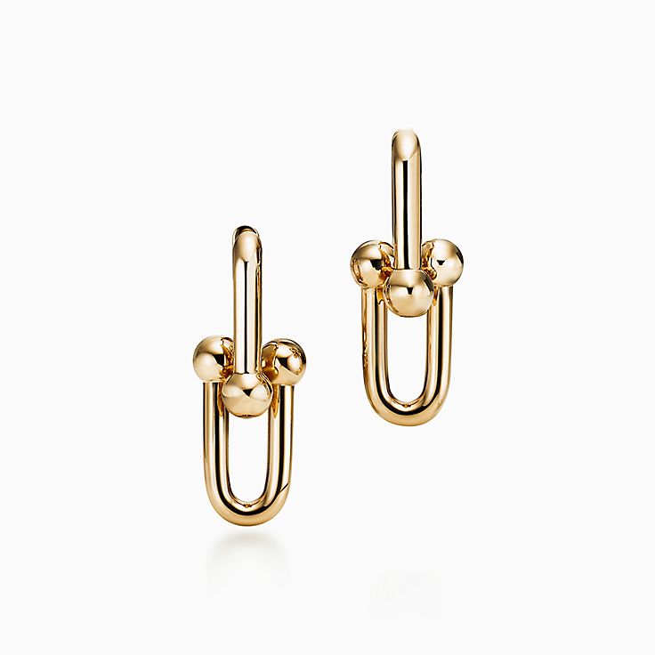 Tiffany hardwear deals double drop earrings