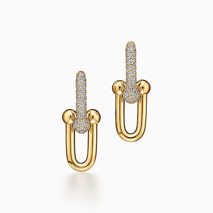 Tiffany HardWear:Medium Link Earrings
