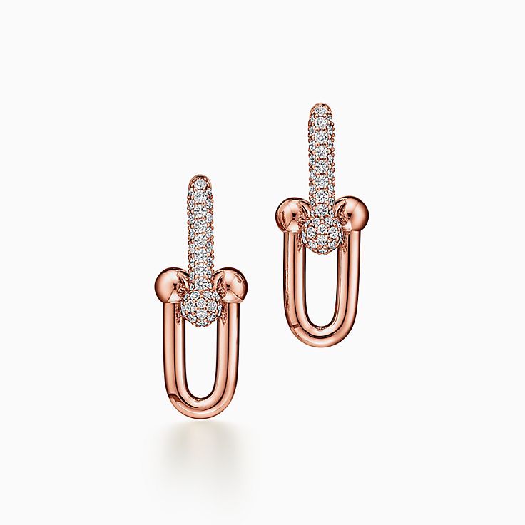 Tiffany HardWear:Medium Link Earrings