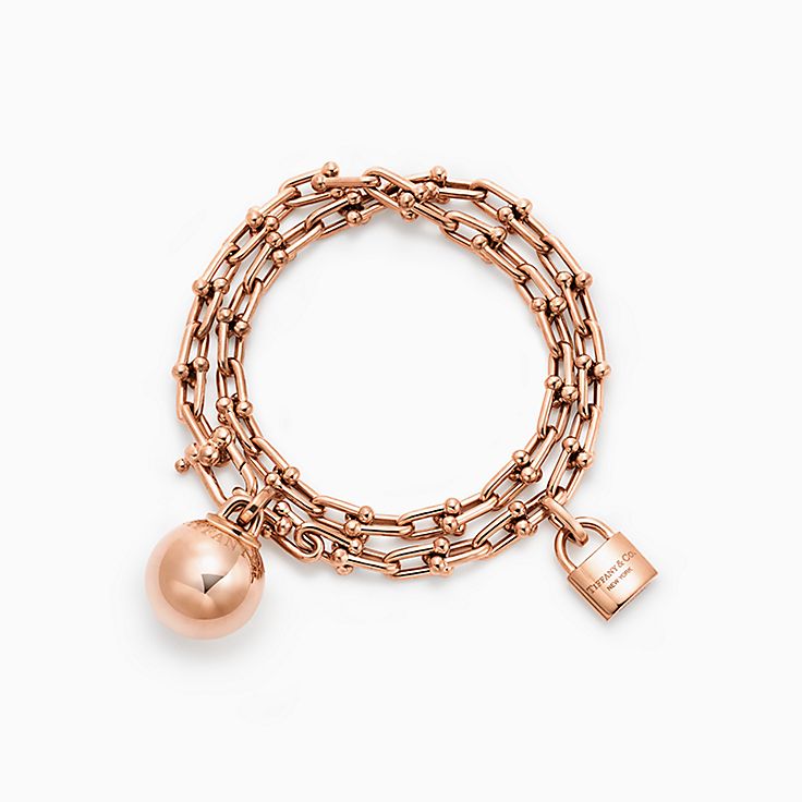 Tiffany love discount bracelet rose gold