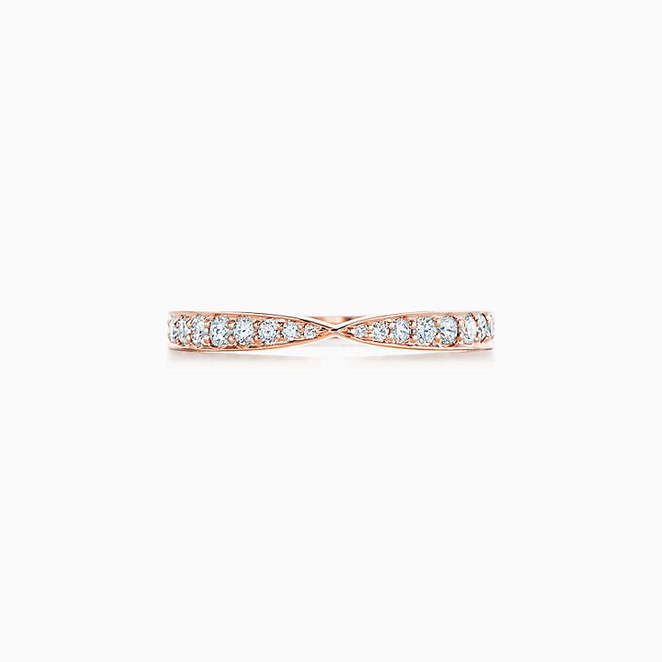 Tiffany Harmony® Women's Wedding Bands With Diamonds| Tiffany & Co.