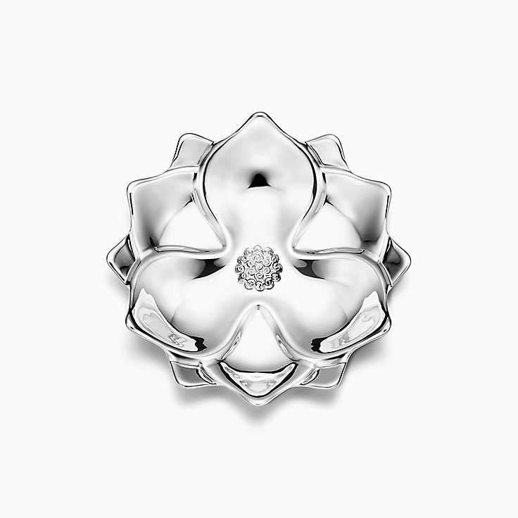 ティファニー　純銀　銀器花びら ティファニー純銀銀器花びら