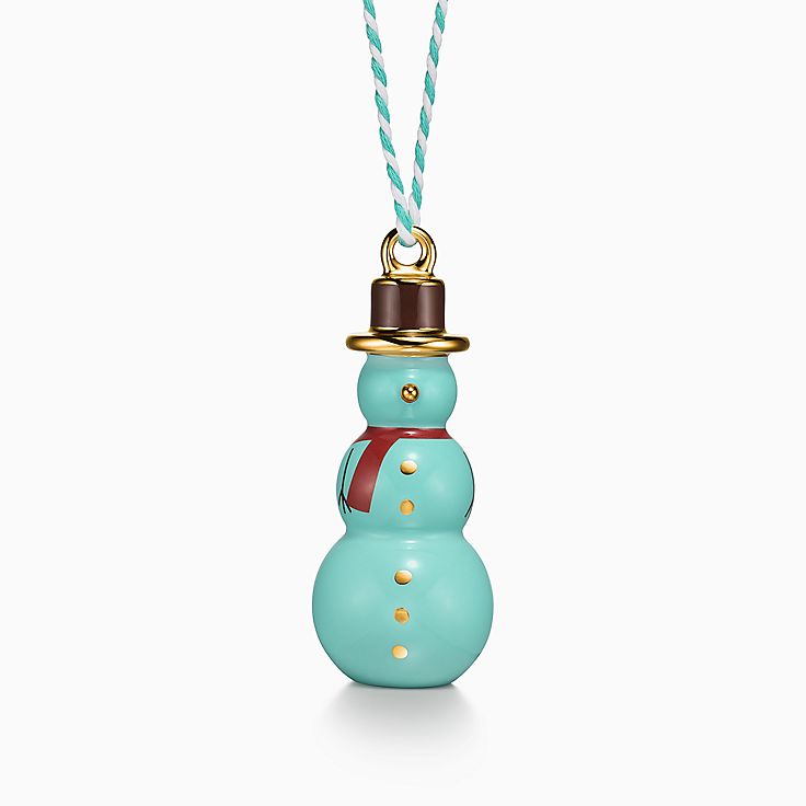 Tiffany Home Essentials:Snowman Ornament