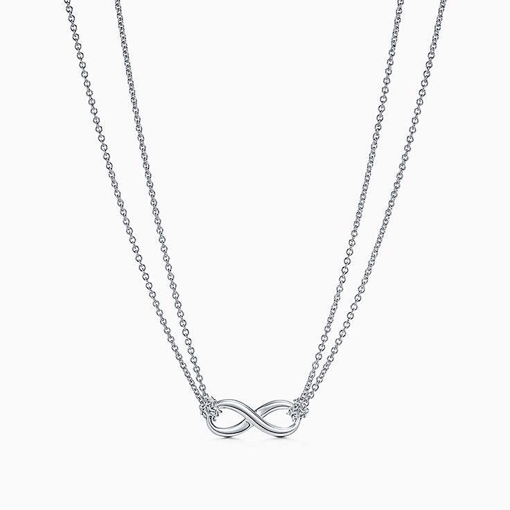 Tiffany & Co. Mini Infinity Necklace in Sterling Silver | myGemma | IT |  Item #121392