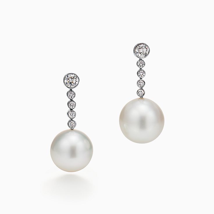 Tiffany Jazz™:South Sea Pearl Earrings