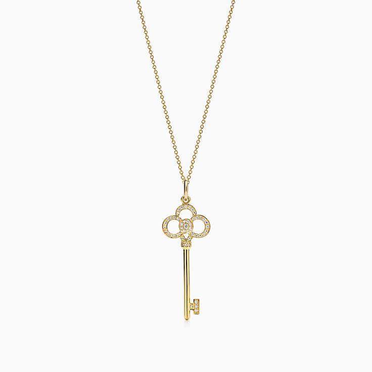 tiffany key to my heart necklace